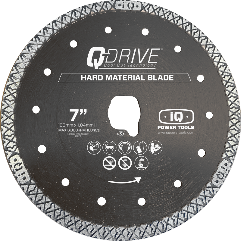 Q-Drive Keramik Diamantscheibe Ø180mm für iQ228Cyclone
