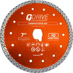 Q-Drive Combo Diamantscheibe Ø180mm für iQ228Cyclone